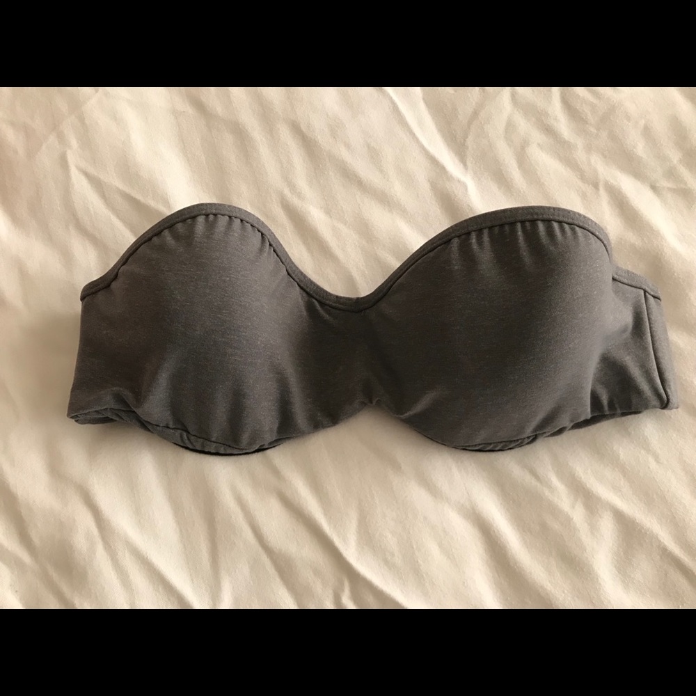 Beach Riot Strapless Bikini Top, Sz L